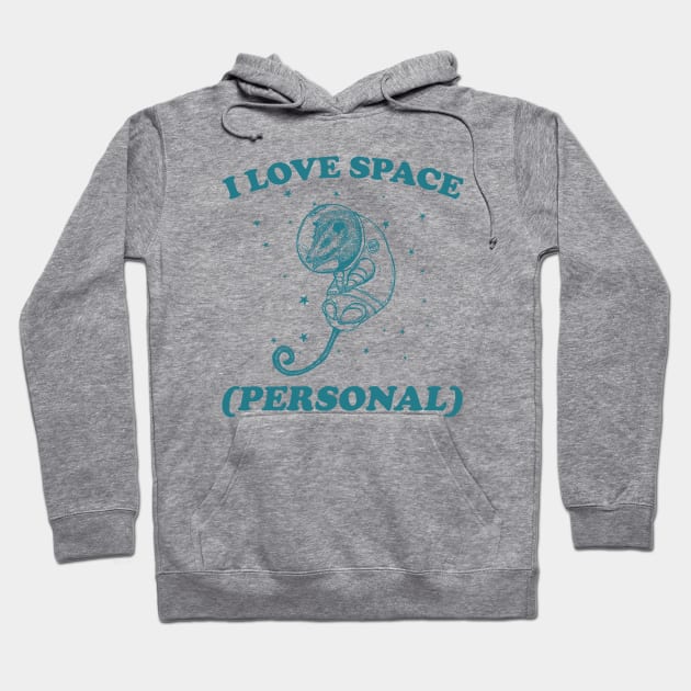 i love space ( personal ) - Retro Cartoon T Shirt, Possum Meme Hoodie by CamavIngora